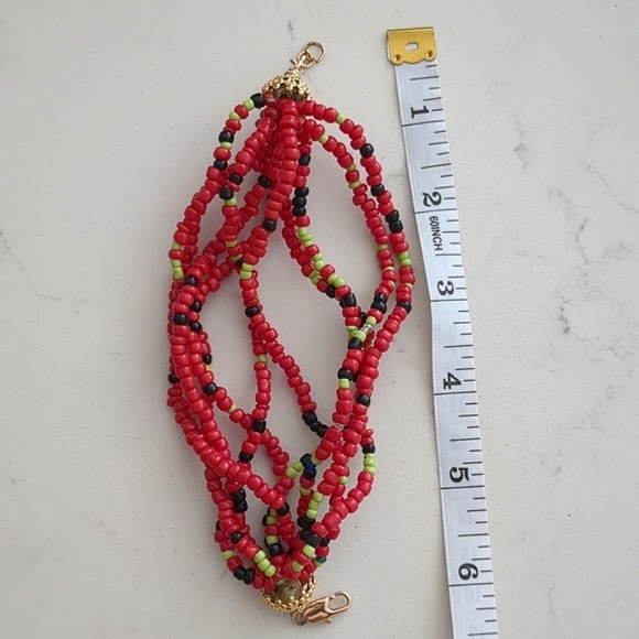 Multicolor Beaded Bracelet - Picture 2 of 2